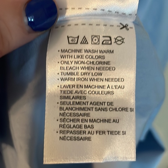 Blue Button Down Shirt - Picture 6 of 6